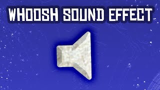 FREE Whoosh Sound Effect❗ / Free Download / Copyright Free SFX