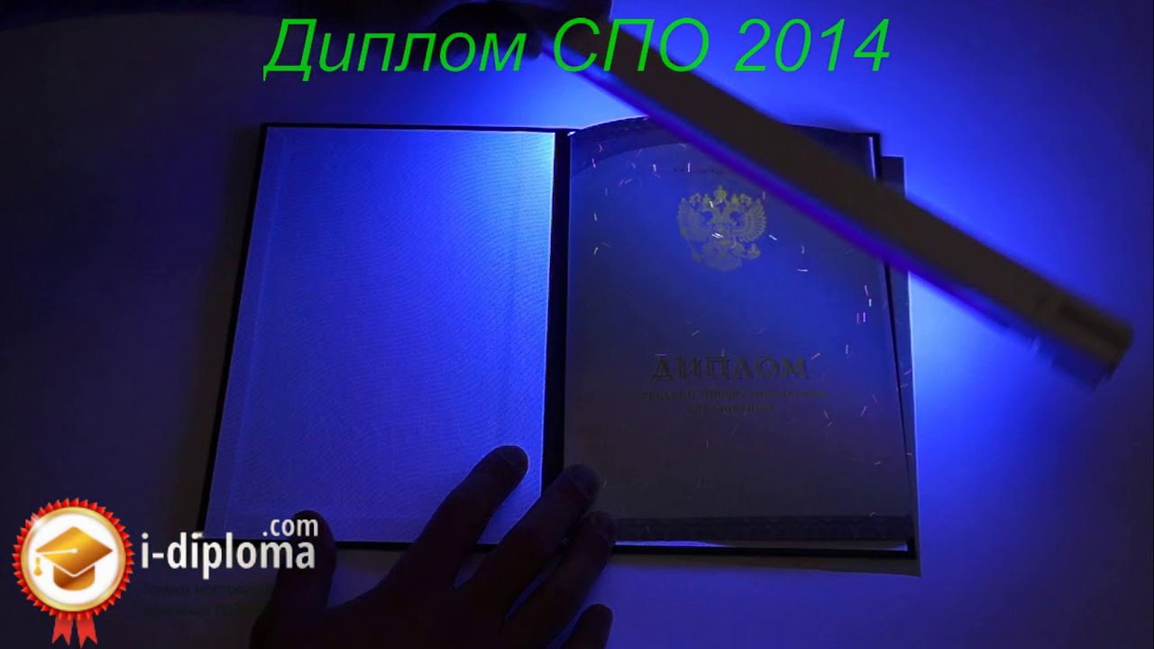 Обзор диплома СПО образца 2014 года - YouTube