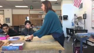 Shaping a ring band using ring mandrel. Filing and sanding the edges