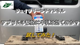 アブラムシ駆除 牛乳は本当に効くのか 検証してみた Youtube