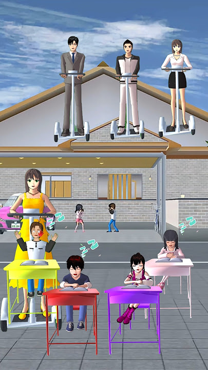 Students vs Teaches #sakuraschoolsimulator #animation #funny #sakura