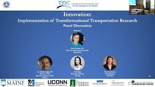 Panel Discussion: Innovation: Implementation of Transformational Transportation Research