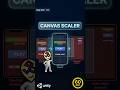 Day 42 Canvas Scaler#coding #gaming #unity3d #gamedev #indiedev