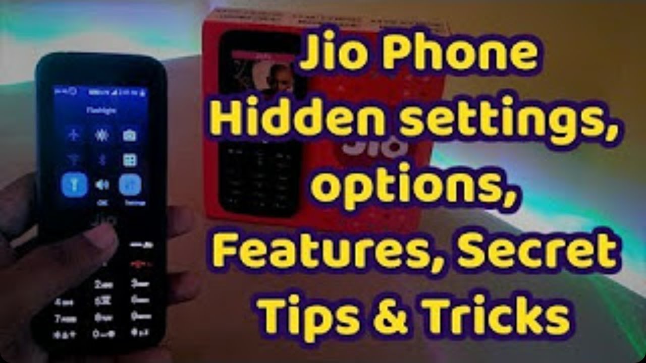 Jio phone tips and tricks || Latest trick 2017 || Watch full