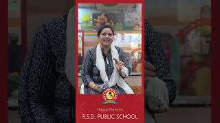 A Heartfelt Thank You to Our Parents | Happy Parents of R.S.D. Public School