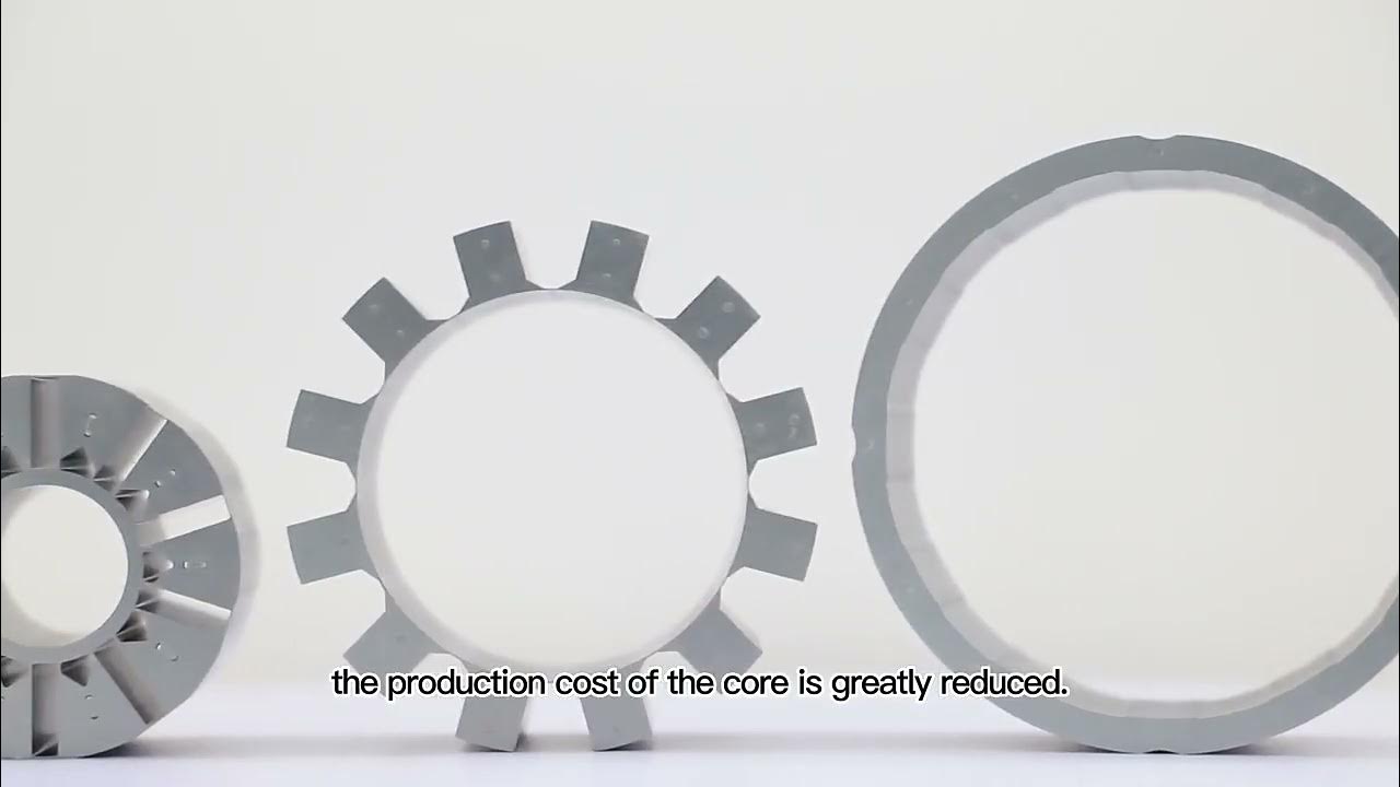 What is Tooth Yoke Separation Structure like for Bldc Stator Iron Core