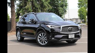 2022 INFINITI QX50 LUXE Walk Around and Information