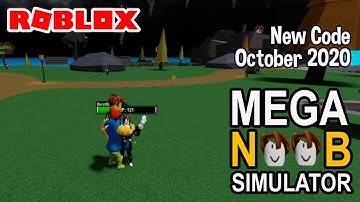 Roblox [SPOOKTOBER!] 💪Mega Noob Simulator💪 New Code October 2020