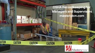 OSHA Recordkeeping for Managers and Supervisors - Training Course