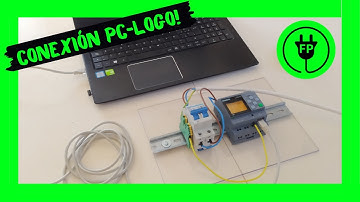 Conectar portátil o PC con relé programable LOGO! (última versión OBA8) para cargar programa