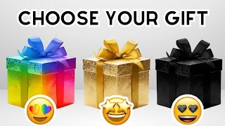 Rainbow 🦄 Gold 🌟 Or Black 🖤 | CHOOSE YOUR GIFT! 🎁