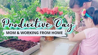 A Productive Workday Routine Philippines  ( HOW TO BE PRODUCTIVE during the pandemic)