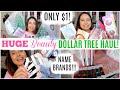 HUGE BEAUTY DOLLAR TREE HAUL | NAME BRANDS | WET N WILD, ELF, HARD CANDY AND MORE!!!