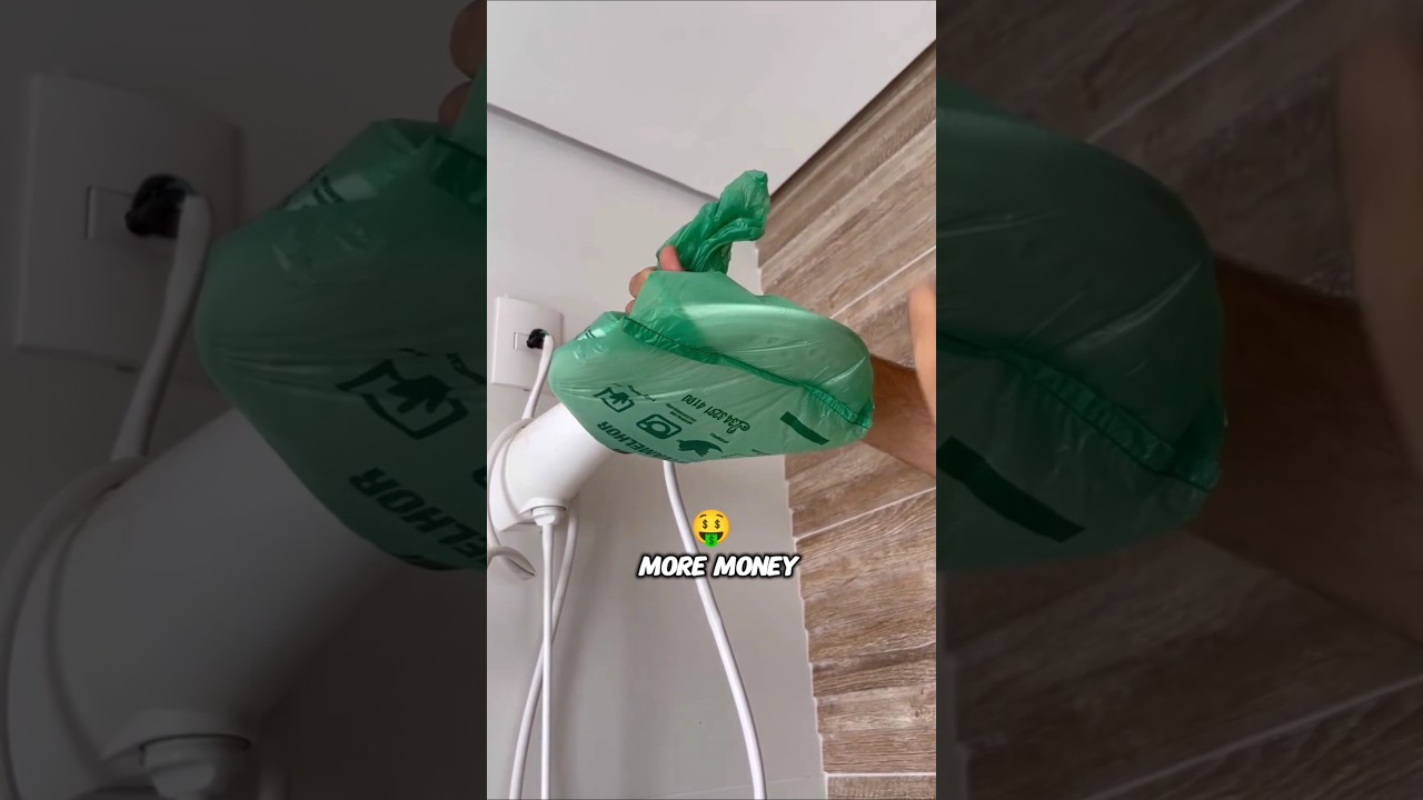 Simply put a bag in the shower, and you'll thank me! I stopped spending money 