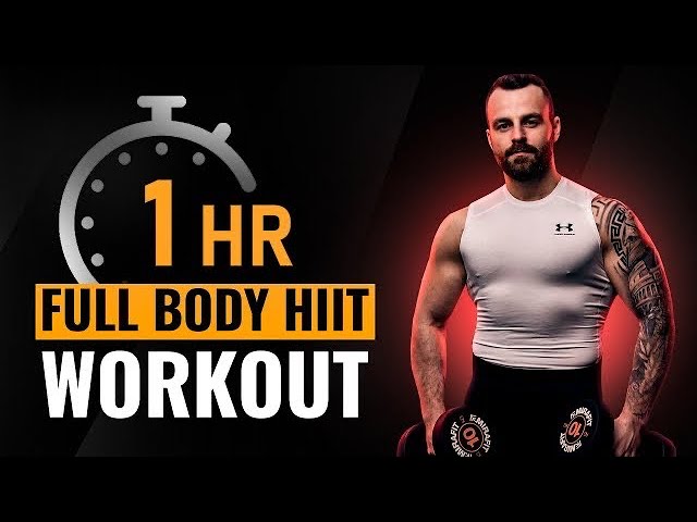 1 Hour FULL BODY DUMBBELL WORKOUT at Home