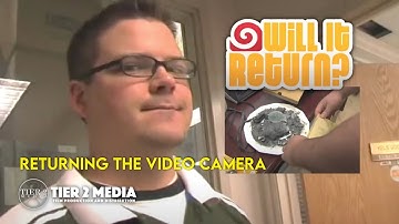 Will it Blend-Returning the camera