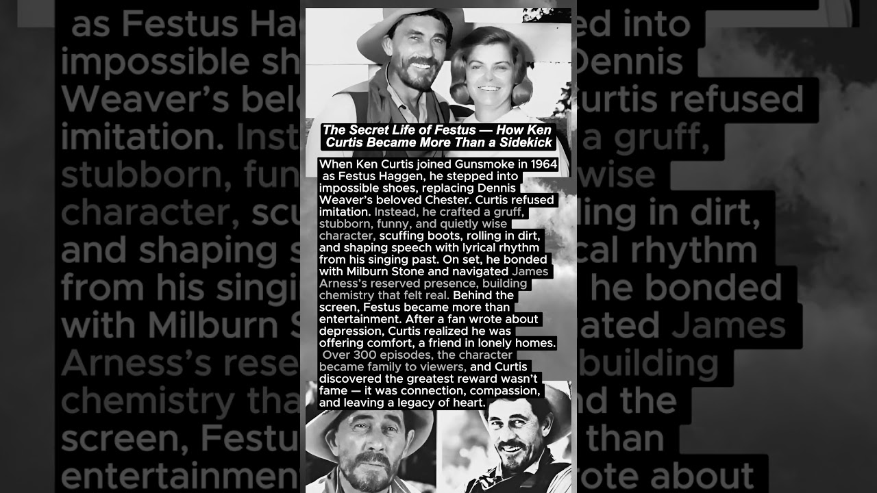 The Secret Life of Festus — How Ken Curtis Became More Than a Sidekick 🤠🔥 