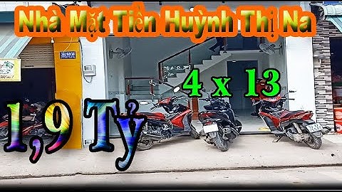 Nhà Mặt Tiền Đường Huỳnh Thị Na Đông Thạnh 1,9 Tỷ | Mua Bán Nhà Đất Hóc Môn
