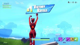 New Cat Flip Emote Gameplay Showcase Red Lynx Skin Fortnite Season 7 Battle P