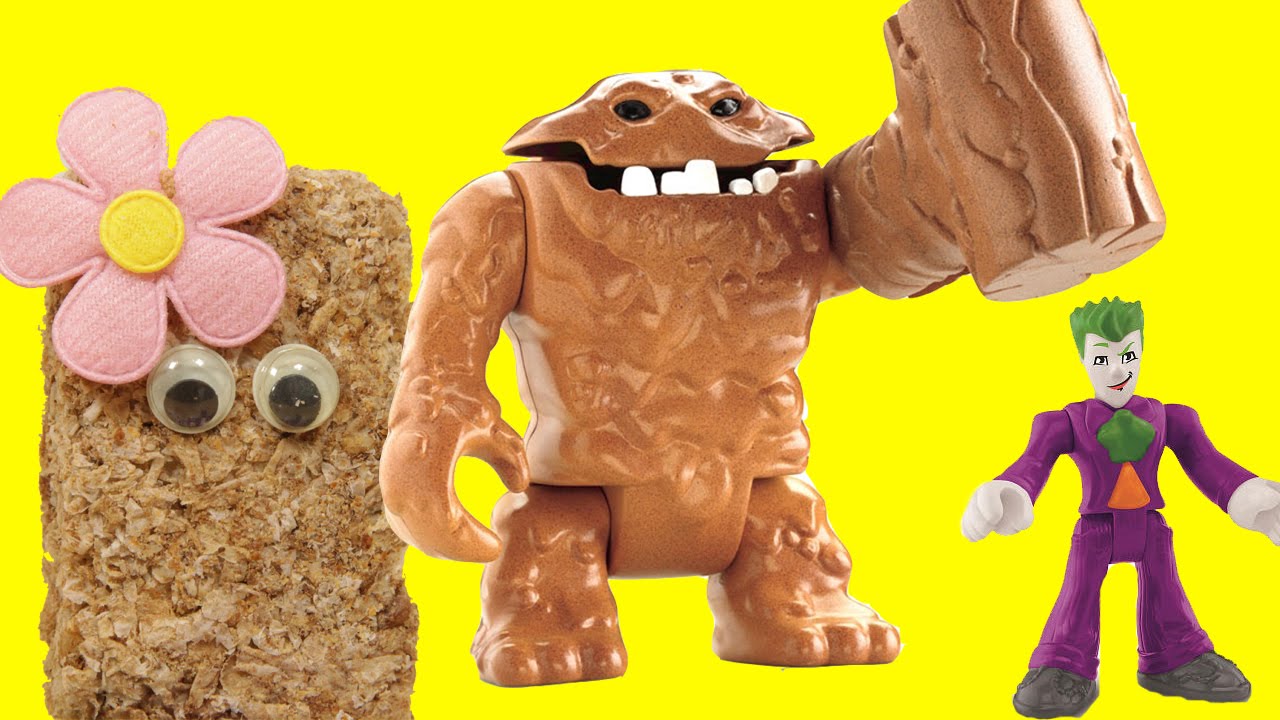 Clayface Gets a Girlfriend & Eats The Joker - imaginext batman toys