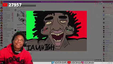 iShowSpeed Reacts to HIS CRAZIEST FAN ARTS - iShowSpeed Funniest Moments Compilation Ever!