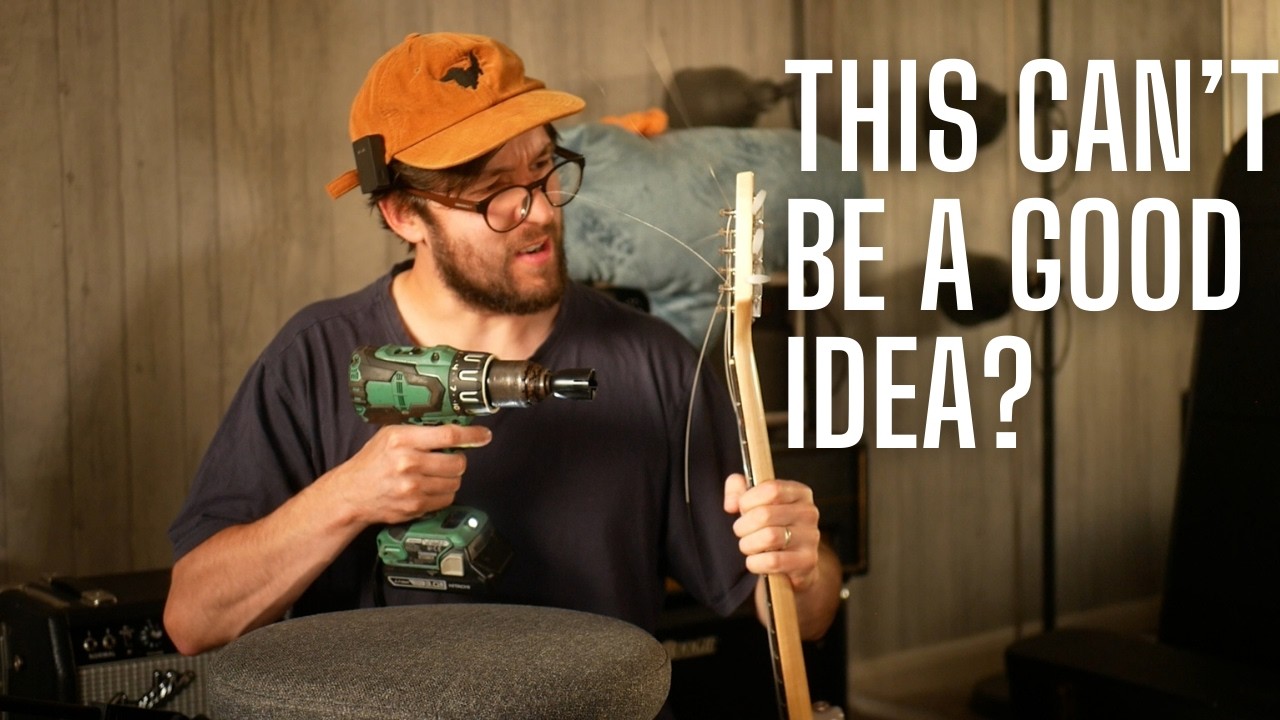 Obejrzyj I Thought This Was A Bad Idea - THE DRILL BIT PEG WINDER from Daddario w YouTube Obejrzyj I Thought This Was A Bad Idea - THE DRILL BIT PEG WINDER from Daddario w YouTube
