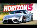 Forza Horizon 5 - TUNING TOYOTY SUPRY I DRIFTY NA SERPENTYNIE POD WULKANEM 😍