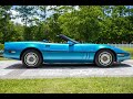 1987 Chevrolet Corvette Convertible Walk-around Video