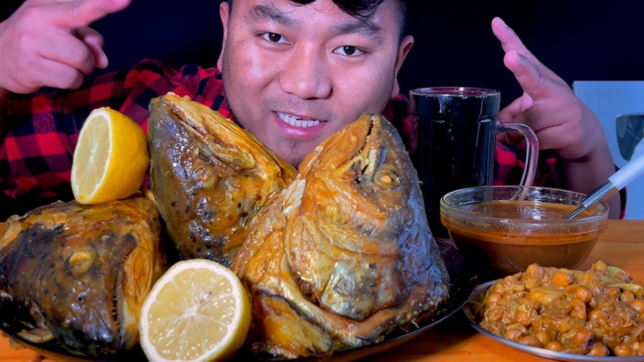 SEA FOOD BIG FISH SALMON HEADS MUKBANG INDIA ISRAEL MUKBANG sea-food-big-fish-salmon-heads-mukbang-india-israel-mukbang