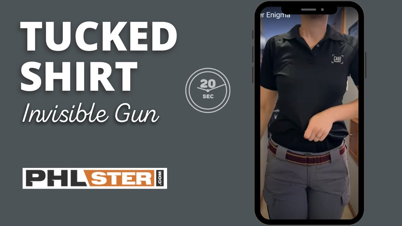 Appendix Carry With Tucked In Shirt