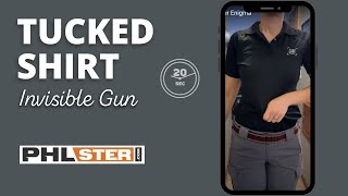 Concealed Carry with a TuckedIn Shirt  PHLster Enigma