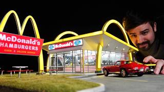 Download Lagu The Hardest MINIATURE I've Ever Built - Golden Arch McDonald's Diorama (WORKING LIGHTS) MP3