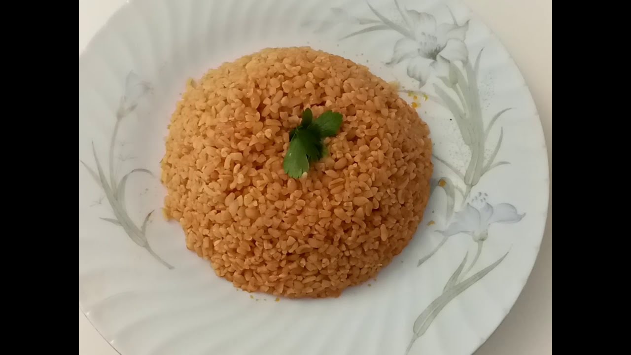 How to cook Bulgur 37 برغل‎ Easy bulgur recipe, Turkish bulgur rice