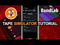 How to use the Tape Simulator FX in Bandlab 