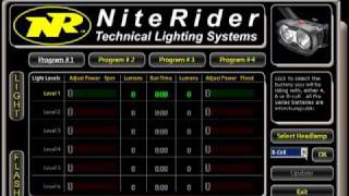 NiteRider Pro Series LED - Software Demo screenshot 3