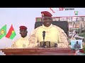 Message Du Président Du Faso Le Capitaine Ibrahim Traoré à L Ouverture De La 15e édition Du FRSIT 