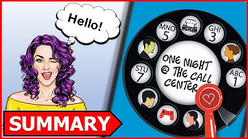 One Night @ the call center by Chetan bhagat ►Animated book summary |God Lessons to Human #shortfilm