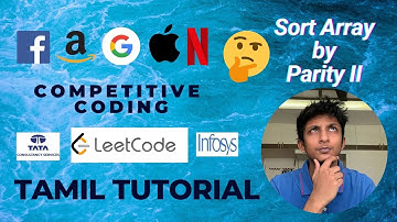 Sort Array By Parity II (2) Tamil Tutorial C++ (LeetCode 922 Easy)