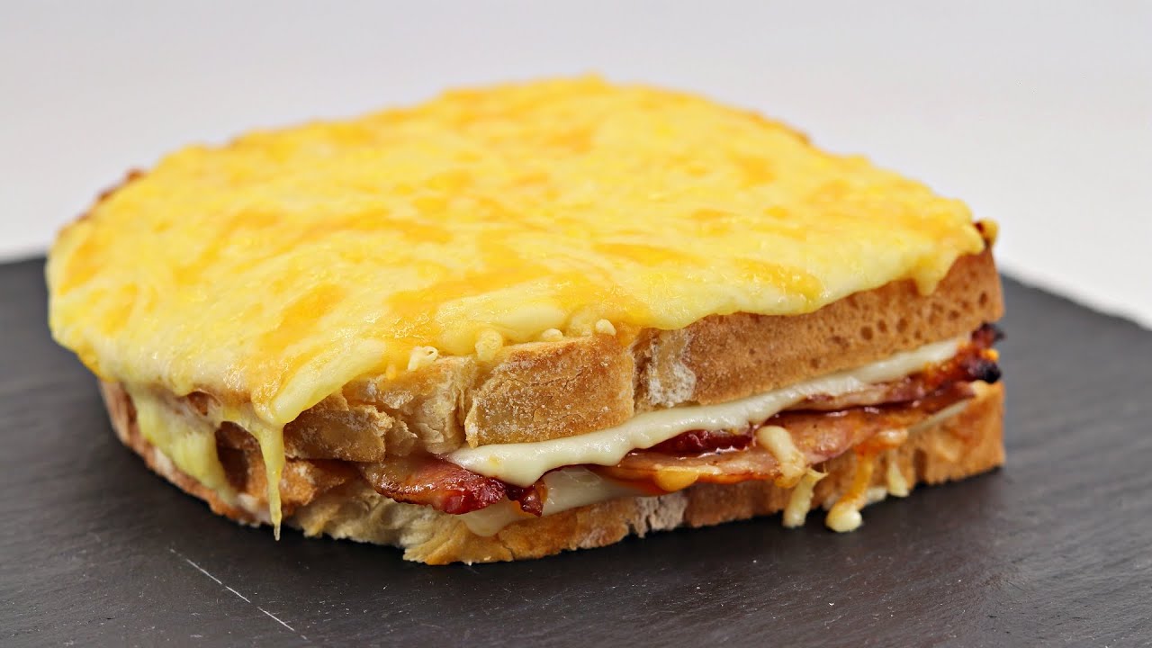 Sándwich croqué monsieur con el relleno tuneado una #receta de #javierromero para #cocinafamiliar