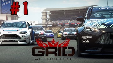 GRID Autosport Career Walkthrough / Gameplay Part 1 - What Is This Cockpit?