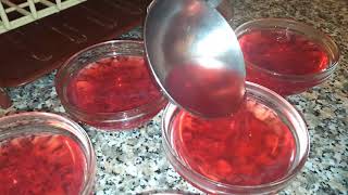 Jello dessert recipes | طريقة عمل الجلي - الجلو | how to make Jelly - Jell-O