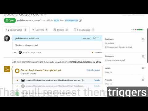 Open Source Uffizzi Demo with Github Actions - video from Uffizzi