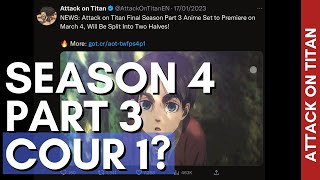 Attack on Titan Final Season Part 3 Anime: Premiere on March 4, Will Be  Split Into 2 Halves - Crunchyroll News