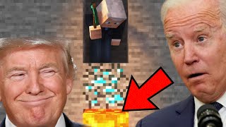 MOVIE: Presidents Play Minecraft!