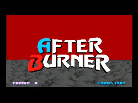 After Burner - Arcade Full Playthrough - SEGA 1987 HD