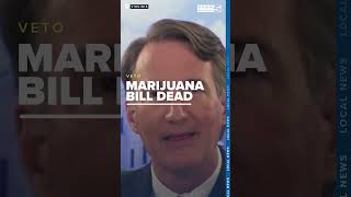 Marijuana sales bill vetoed by Virginia Gov. Glenn Youngkin