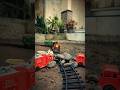 FIREFIGHTERS BLOCKED THE TRAIN WITH A PILE OF ROCKS #train #experiment #shorts