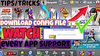 Download config file 🗄️🗃️ || unlimited platinum coins 🪙|| apply all cricket app 😀 !! #wcc3newupdate screenshot 4