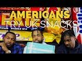 AMERICANS TRY UK SNACKS!!!