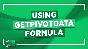 Pivot Tables in Excel: Using GETPIVOTDATA Formula
